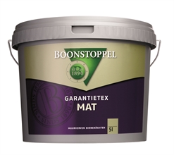 Boonstoppel garantietex acryl